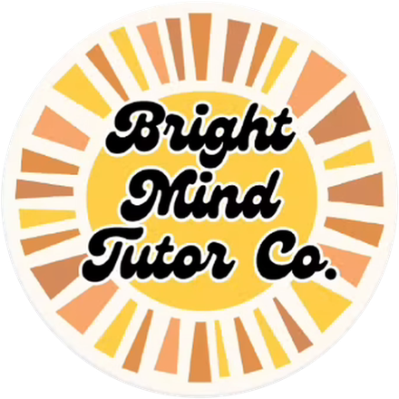 Bright Mind Tutor Co sunburst logo